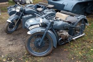 "Немецкие" мотоциклы для кинотрюков